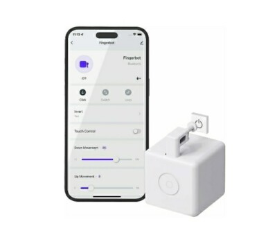 MOES ZigBee Fingerbot Plus Smart Switch Button Pusher Timer Voice&Remote Control