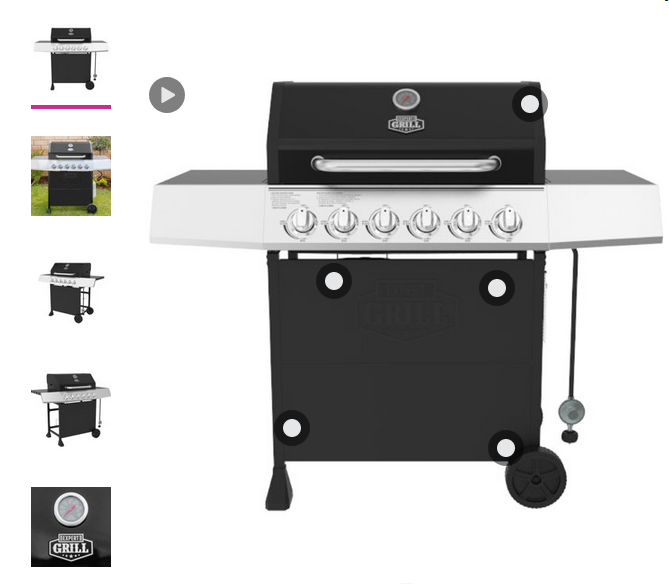 Купить Мангалы, грили и курильщиков Expert Grill 5/Burner Propane Gas