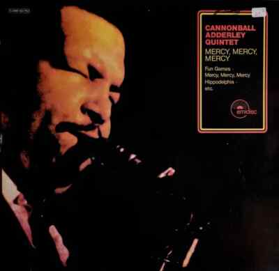 洋楽 Cannonball adderley LP mercy mercy Cannonball Adderley - Mercy, Mercy, Mercy - Amazon.com Music