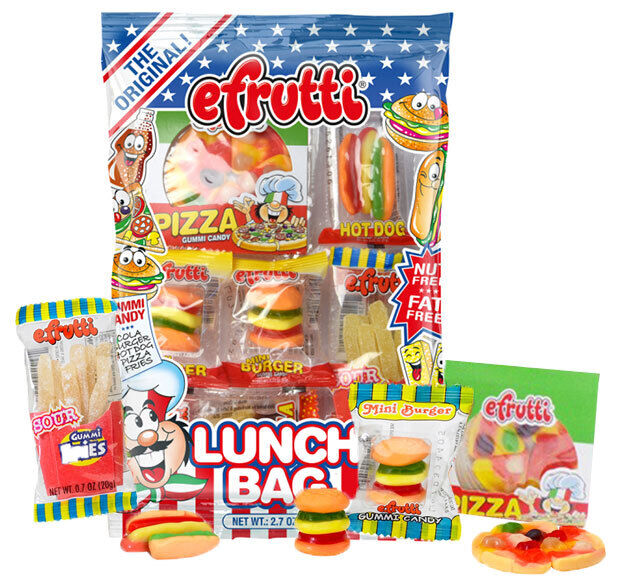 2.7 Oz Gummie Burger Pizza Hot Dog Cola Fries