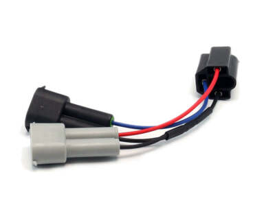 DENALI H9/H11 To H4 Headlight Wiring Adapter for Motorcycle Headlights