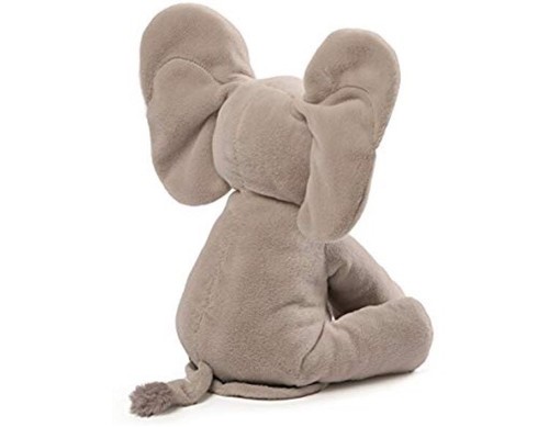 Peek-a-Boo Animated Talking Singing Flappy The Elephant Plushie Stuffed Animal