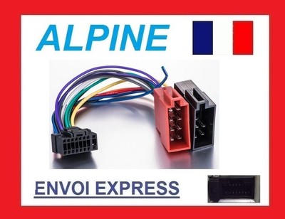 Beam Cable Iso Alpine 16PIN Beam Full CDA-9833R 9835R 9847R