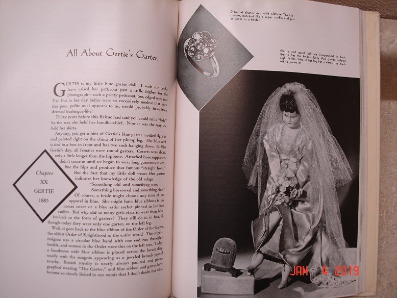 The Marriage of Diamonds and Dolls by Mary E. Lewis, hardcover, 1947