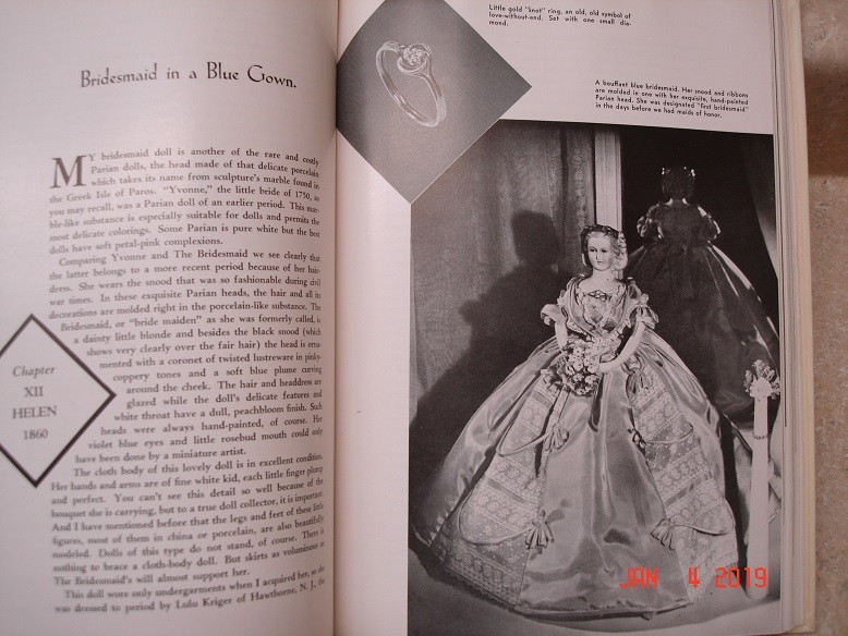 The Marriage of Diamonds and Dolls by Mary E. Lewis, hardcover, 1947