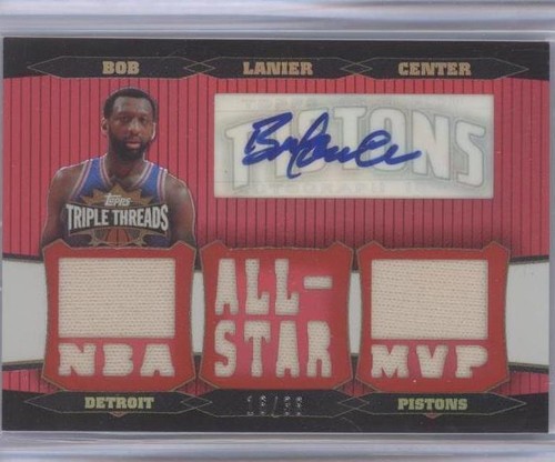 2006-07 Topps Triple Threads - Bob Lanier #TTRA-24