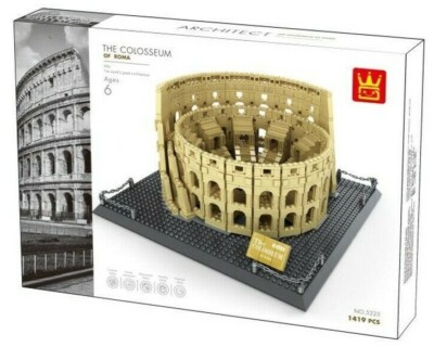 Wange 5225 Kolosseum in Rom Klemmbausteine Architektur Modell NEU