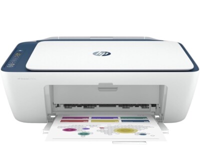 HP DeskJet 2721e All-in-One Wireless Inkjet Printer - White (26K68B#687)