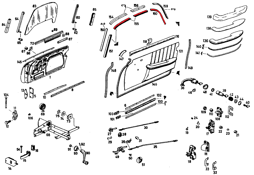 1005/ Mercedes-Benz W121 19...