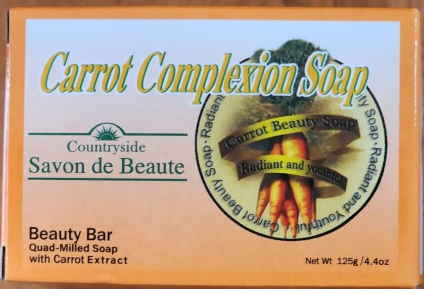 1 DOZEN Carrot Complexion Soap with Carrot Oil 12 BARS 125g Each  FREE SHIPPING