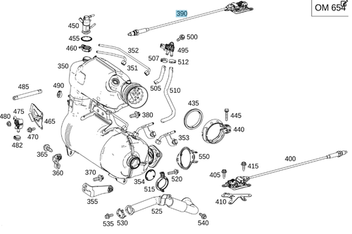 Original Mercedes-Benz OE NOX sensor A0009050914 BRAND NEW