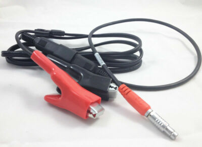 NEW External Power Cable with alligator clips for Topcon GPS HiPer or HiPer Lite
