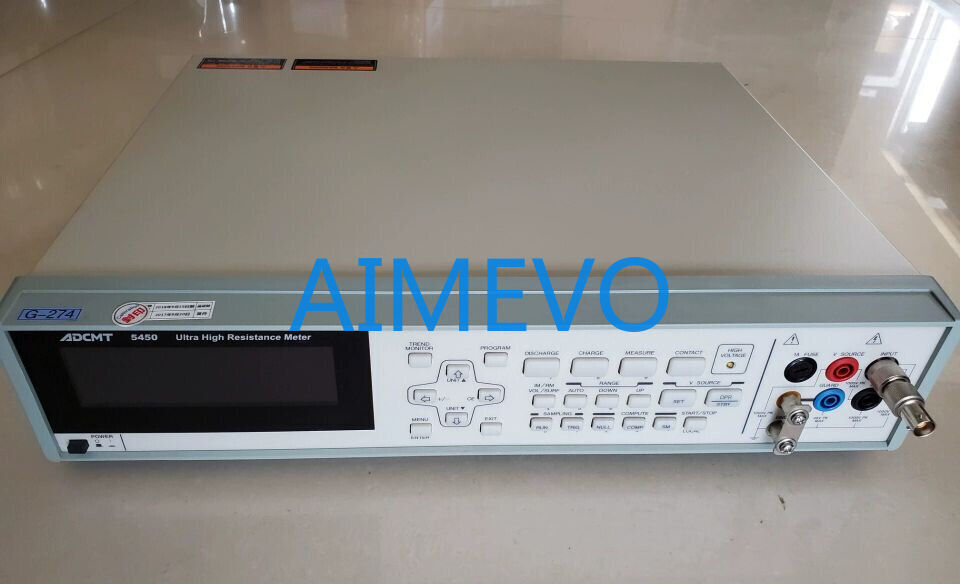 Advantest ADCMT 5450 Ultra high resistance meter | eBay