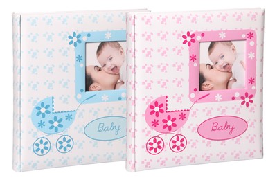 Baby Buggy Kinderalbum 29x32 cm 60 Seiten Babyalbum Foto Album