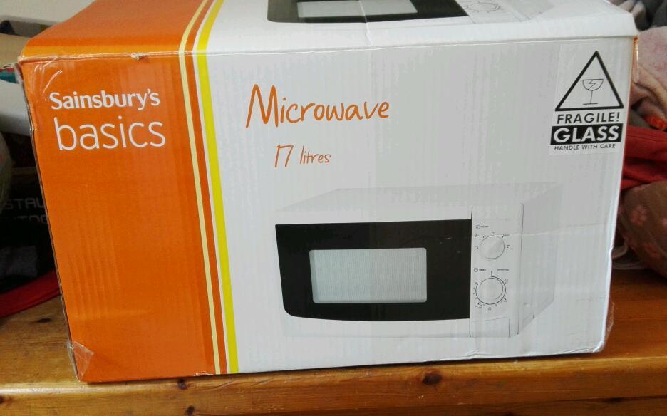 Sainsbury's basic 17L microwave in Plymouth, Devon Gumtree