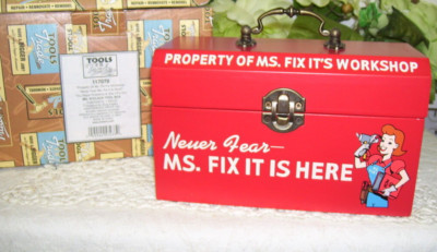 Ms Fix it Storage Box Enesco 2003  Never used