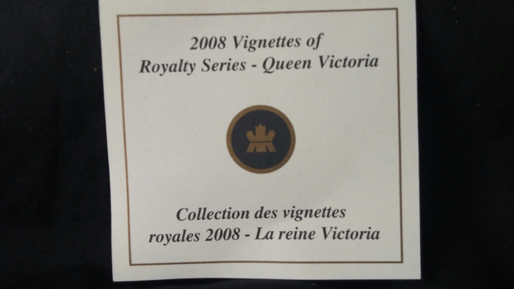 2008, $15 Silver Coin -Vignettes of Royalty, Queen Victoria (C.O.A only)