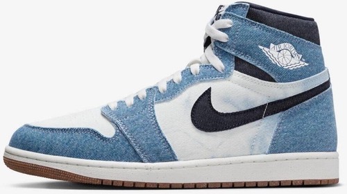 Nike Air Jordan 1 Retro High OG Denim Blue White Gold DM9036 Nike Air Jordan 1 Retro High OG Denim Blue White Gold DM9036