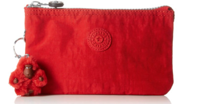 Kipling Creativity L Accessory Cosmetic Pouch Polyamide Cherry T AC2084 6CF NWT