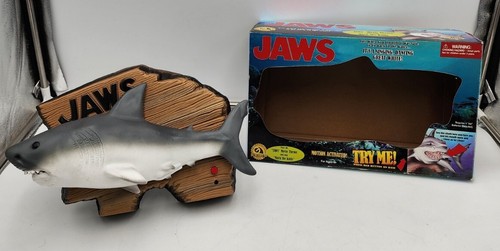 JAWS Big Mouth Billy Bass Talking Singing Shark Partially
