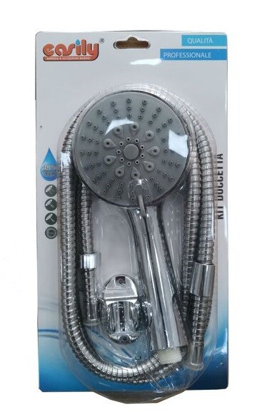 Kit Bagno Doccetta Doccino Soffione Doccia Con Laccio 1,8m e Staffa 69043 dfh