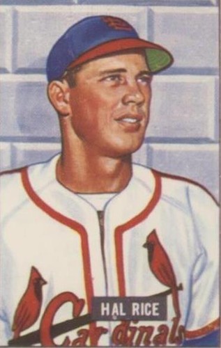 1986 C.C.C. 1951 Bowman Reprints - Hal Rice #300