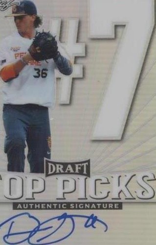 2016 Leaf Metal Draft - Braxton Garrett #TP-BG1