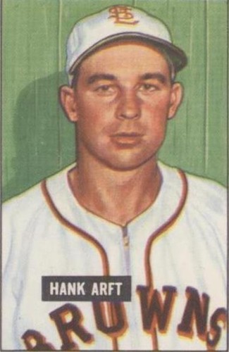 1986 C.C.C. 1951 Bowman Reprints - Hank Arft #173