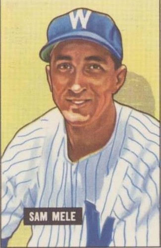 1986 C.C.C. 1951 Bowman Reprints - Sam Mele #168