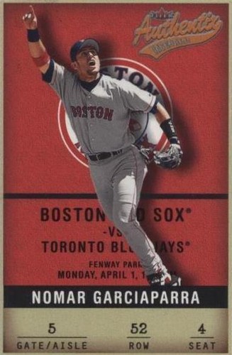 2002 Fleer Authentix - Nomar Garciaparra #52