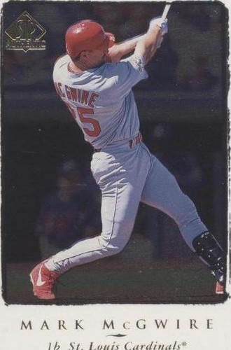 1998 SP Authentic - Mark McGwire #160