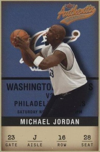 2001-02 Fleer Authentix - Michael Jordan #16