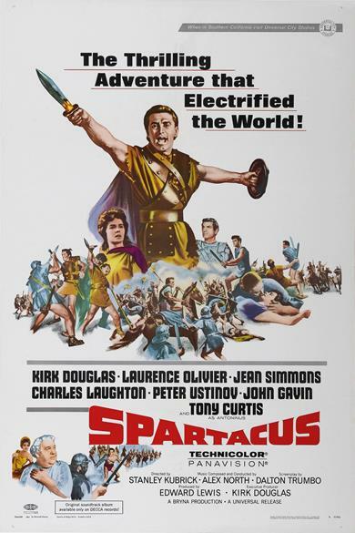 SPARTACUS BB2 KIRK DOUGLAS POSTER ART PRINT A4 A3 SIZE BUY 2 GET ANY 2 FREE