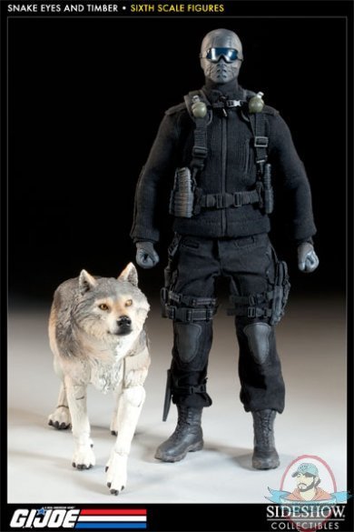 GI Joe Snake Eyes & Timber フィギュアセット G.I. Joe Classified Series Snake Eyes & Timber 6” Figure #52