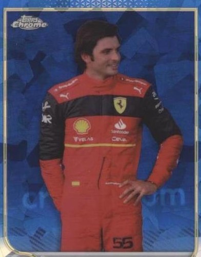 2022 Topps Chrome Sapphire Edition Formula 1 - Carlos Sainz #32