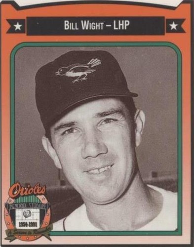 1991 All-Time Baltimore Orioles Team Issue - Bill Wight #483