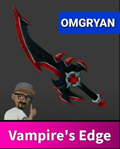 Roblox Murder Mystery 2 Vampire&rsquo;s Edge MM2 godly knives and guns 