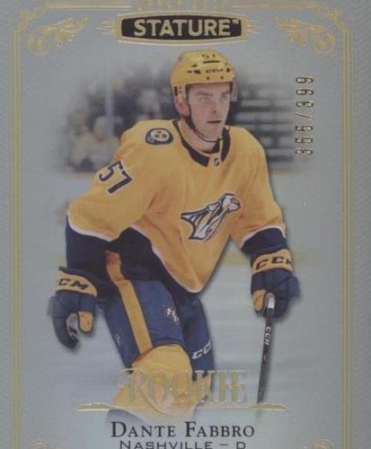 2019-20 Upper Deck Stature - Dante Fabbro #190