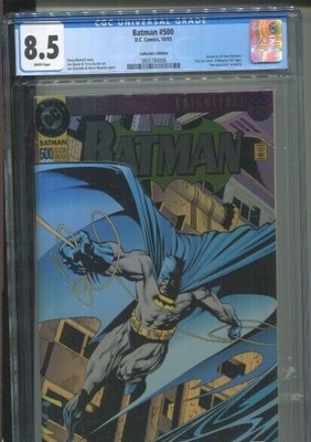 Batman 500 Collector S Edition 1993 Value Gocollect