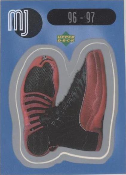 1998-99 Upper Deck Michael Jordan MJ Sticker Collection - Michael Jordan #SU17