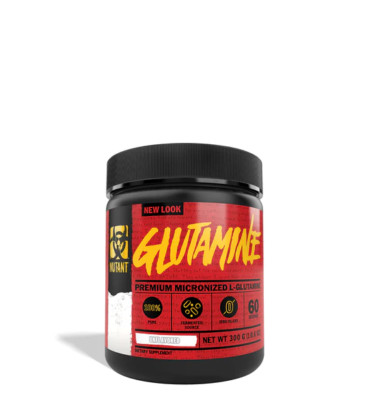 MUTANT GLUTAMINE Premium Micronized L-Glutamine 60 Servings