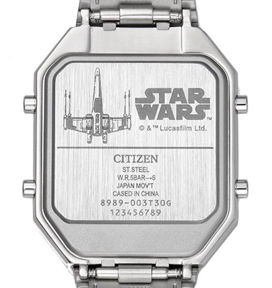 Pre-owned Citizen Jg2131-51h Rebel Pilot Star Wars Analog Digital White Dial Watch