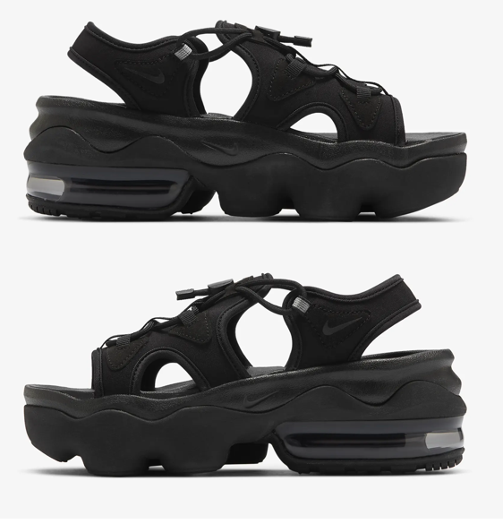 NIKE AIR MAX KOKO SANDAL BLACK（24cm） Nike Air Max Koko CI8798-003 Women's Sandal Black Anthracite