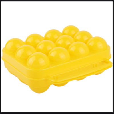 Egg Holder, Camping Egg Carrier Portable Hiking Picnic Outdoor Travel, 12 Eggs