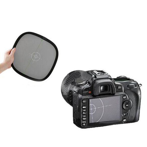 Grau / Weiß-Karte zwei Seiten Focusing-Brett für Fotografie schießen