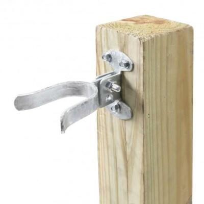 Gate Fork Latch - 1 7/8" Wall Mount - Chain Link Fence. Gate Hardware