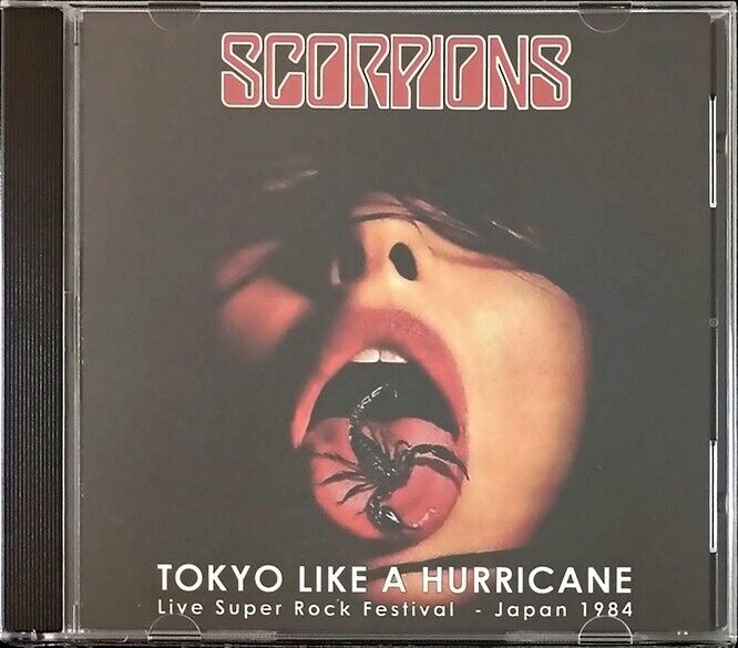 SCORPIONS Tokyo Like A Hurricane - Like 1984 CD *NEW* Accept