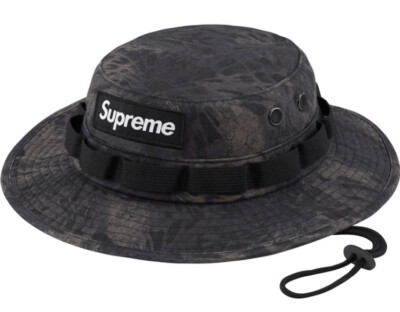 S/M supreme military boonie 黒（Supreme - S/M supreme