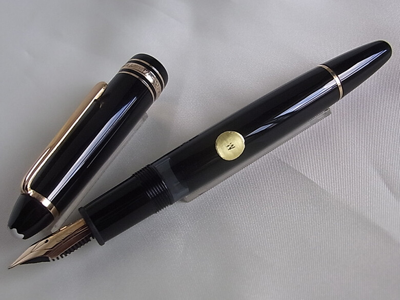 筆記具 MONTBLANC MEISTERSTUCK No 146 Montblanc Meisterstück No. 146 Fountain Pen Single Tone 14k