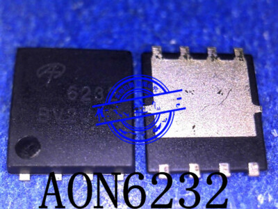 5 pcs New AON6232 AO6232  6232 N 40V 85A QFN8 ic chip